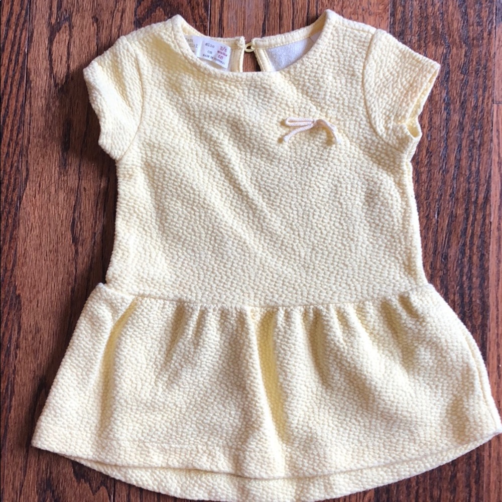 Zara Baby Girl Yellow Dress